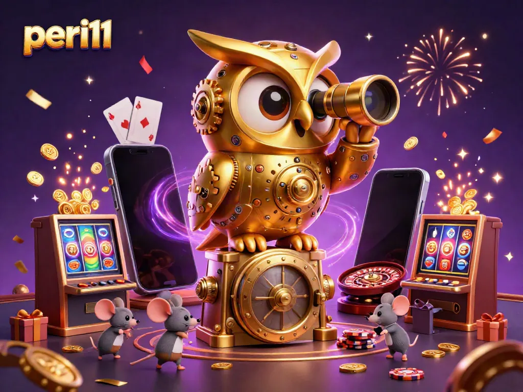 Experience thrilling wins with peri11's engaging slot games surrounded by a magical casino atmosphere.
