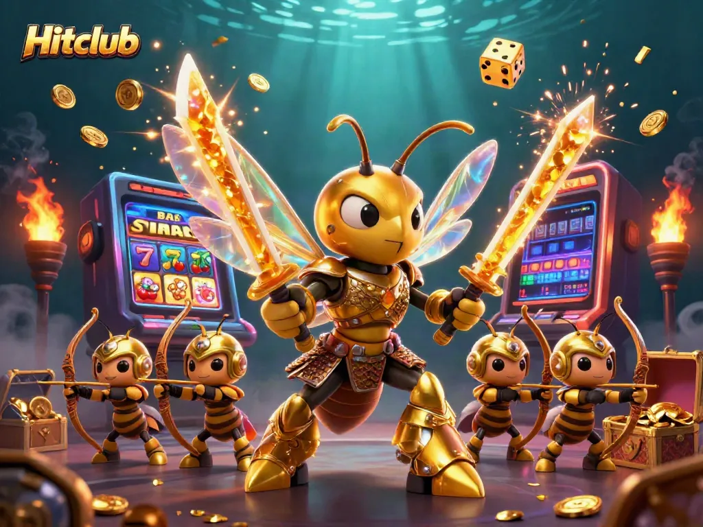 Experience thrilling wins at Hitclub, a vibrant casino scene alive with jackpots and action.