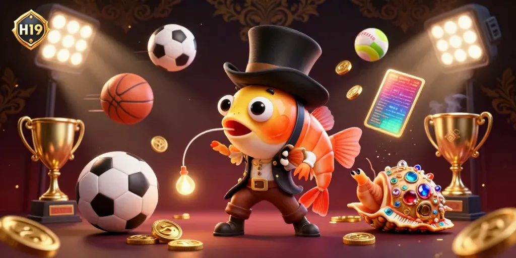 Engage with thrilling casino experiences at H19, showcasing dynamic characters and rich gaming elements.