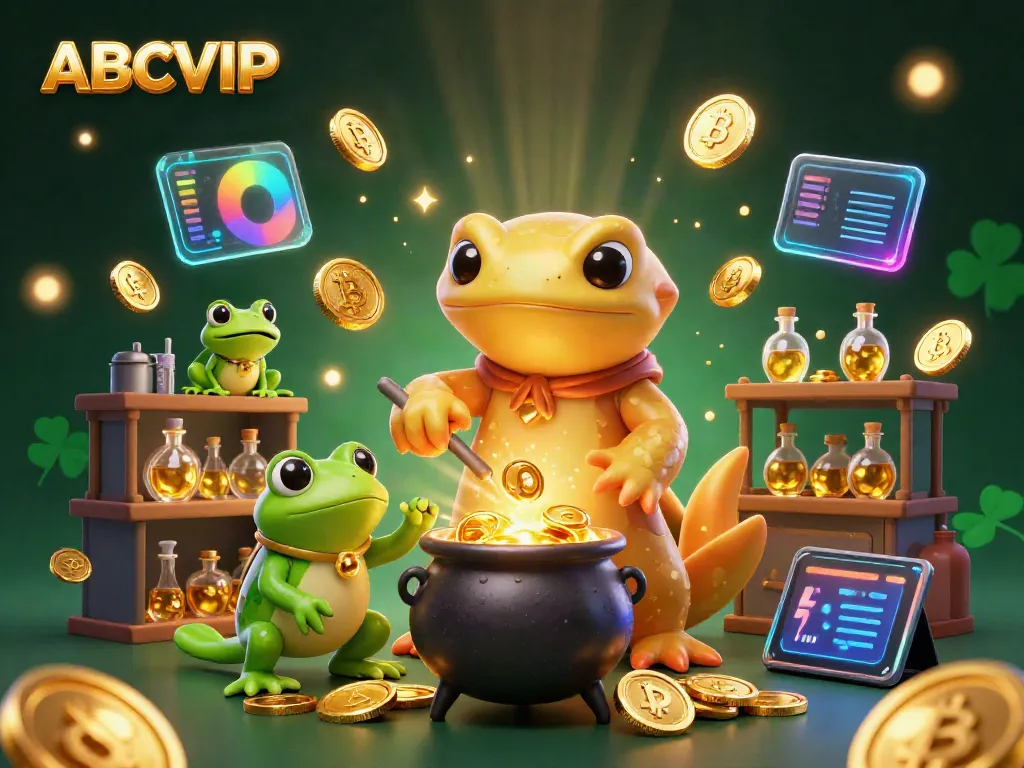 Experience exhilarating gameplay at ABCVIP with our golden alchemist bringing luck and fortune.