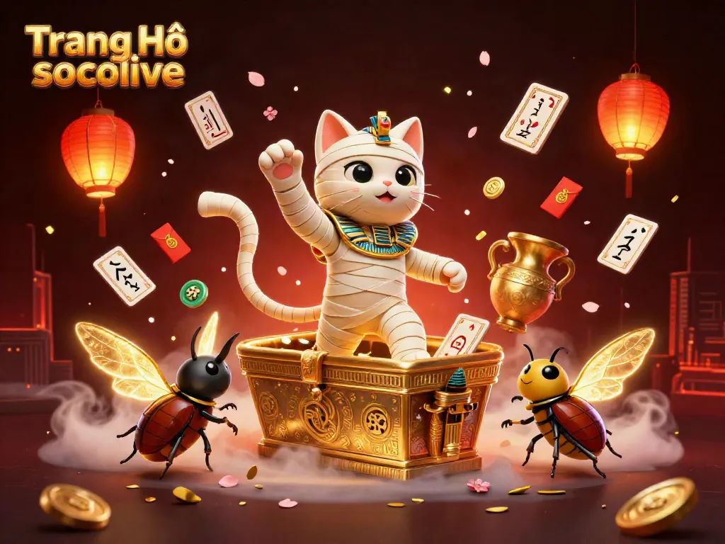 Experience the thrilling world of Trang Chủ socolive with dynamic characters and vibrant casino elements.