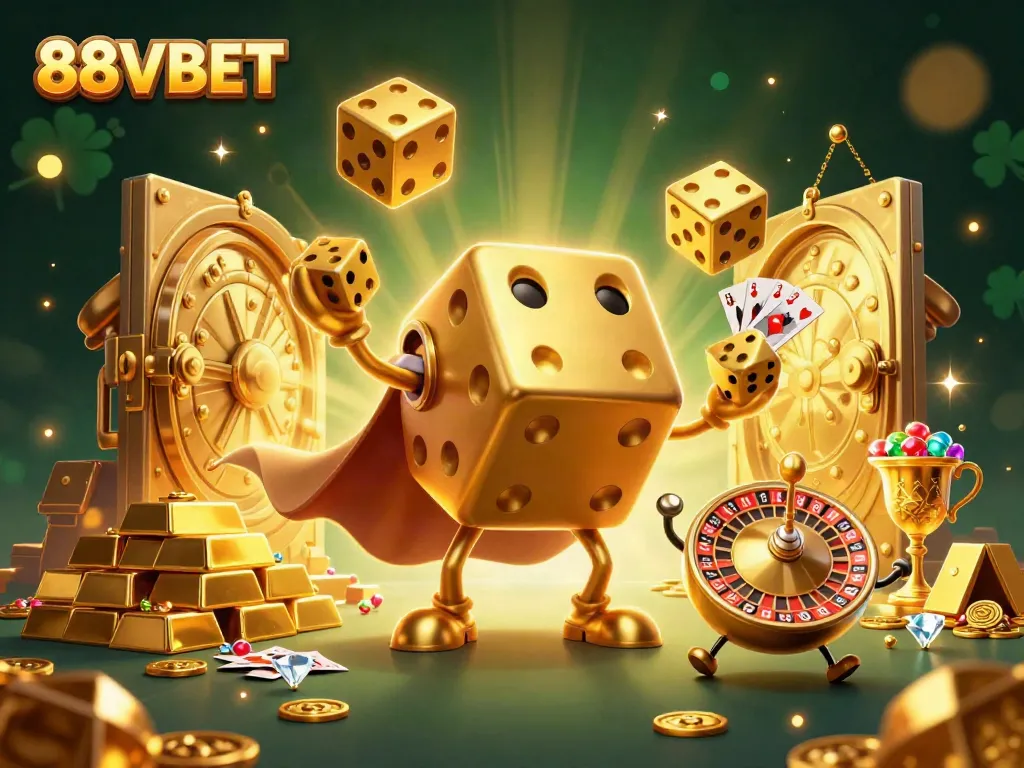 Engage with thrilling moments at 88VBET with lively 3D characters and dynamic casino elements.