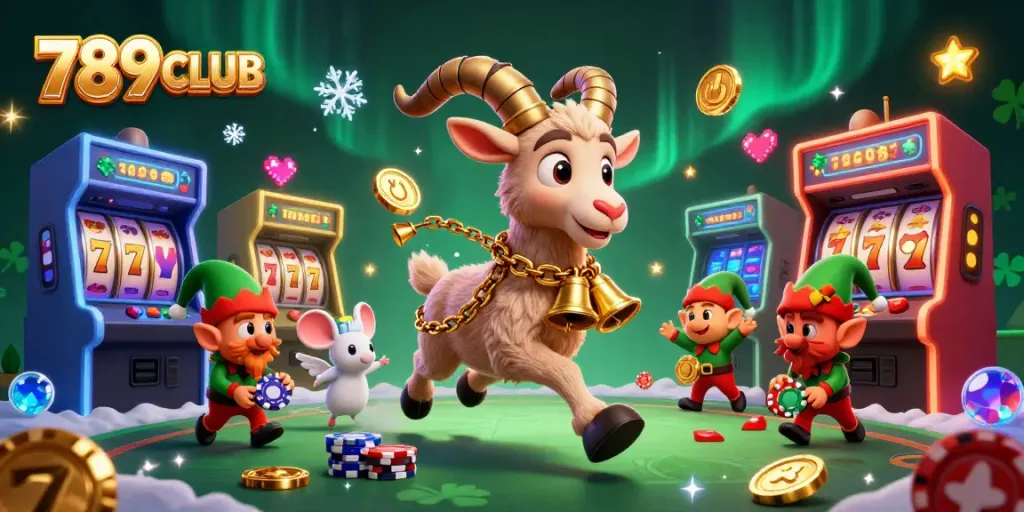 Engage with 789CLUB's festive casino, where Krampus and friends bring thrilling gaming experiences.