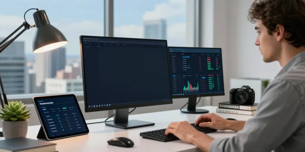 Kinetiq blockchain analysis in a modern workspace highlighting liquid staking strategies and kHYPE performance metrics.