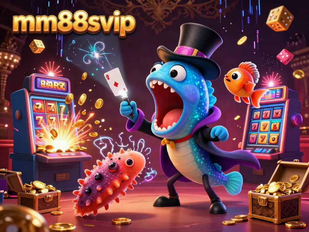 Experience vibrant jam-packed casino action with mm88svip in a lively underwater theme featuring magical sea creatures.